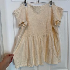 Off the shoulder top